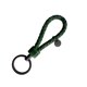 thumbnail image 2 of Billuyoard LLavero de cuerda tejida trenzada de cuero, bolso DIY encantador, colgante colgante, llavero exquisito, soporte para llavero de coche, joyería Artesanía tinta verde 3.3*9 cm Billuyoard HA074021-15, 2 of 6