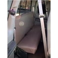 thumbnail image 3 of FD24 2001-2007 Ford F250-F550 Front and Back Set. Front Captain Chairs with Integrated Seat Belts and 1 Armrest Per Seat. Rear Solid Back 40/60 Split Bottom in Gray Endura, 3 of 5