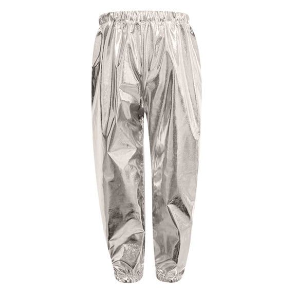VUHXZWAF Girls Pants Elastic High Waisted Trousers Dance Streetwear Kids Trendy Clothes Size 6-7 Years