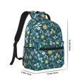 thumbnail image 2 of Uemuo Floral Printed Student Durable Water-resistant Backpack,Travel Backpack,Outdoor Activities Backpack, Laptop Backpack, Multi-compartment Backpack, 2 of 5