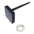 thumbnail image 2 of Guirnalda de luces solares de 300 LED, IP44, impermeable, para exteriores, jardín, patio, decoración, blanco cálido, 32 m, 2 of 14