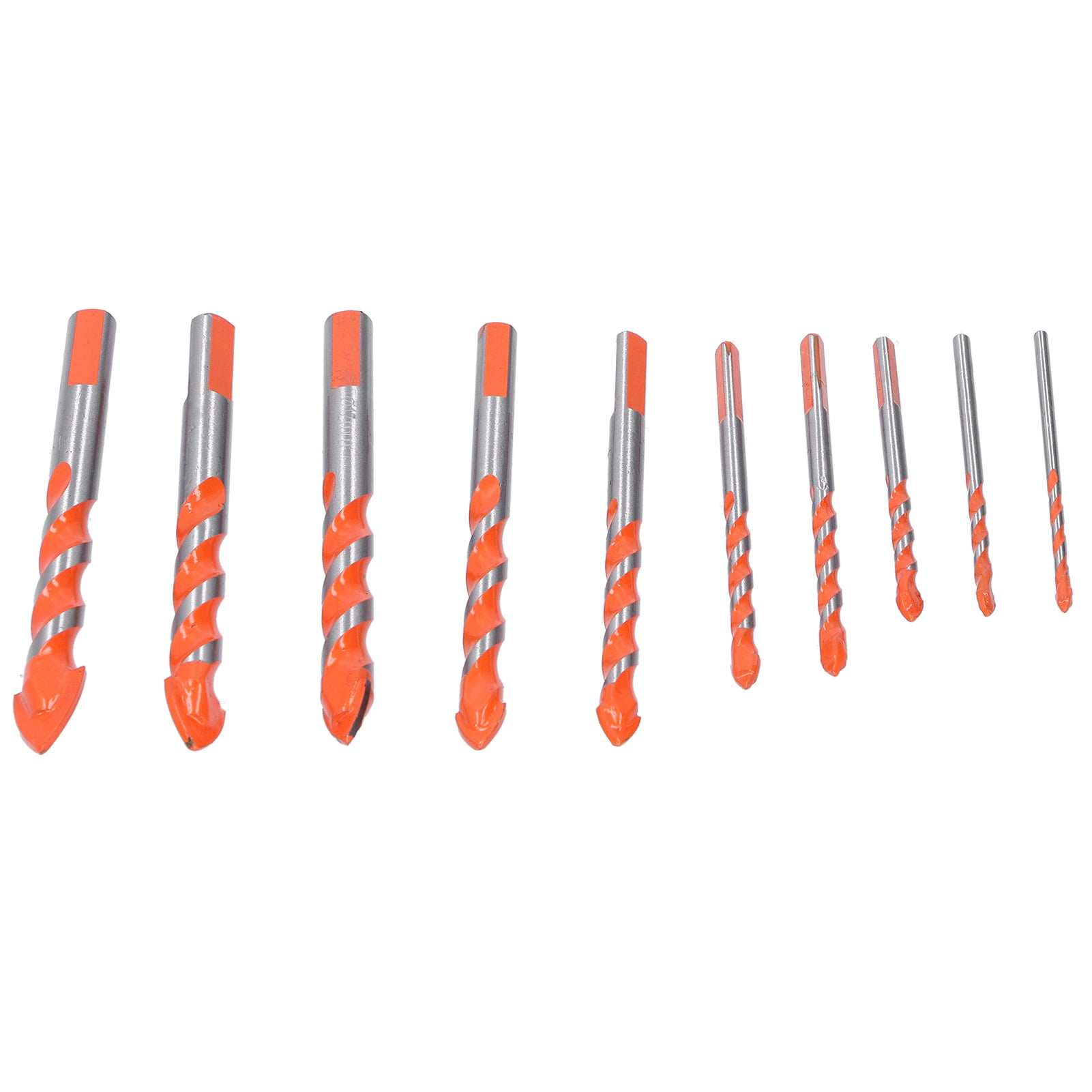 General Multifunctional Longer Life Drilling Bit Drill Bit Set Prevents Slipping Strong Toughness for Concrete Brick Glass Tiles
