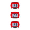 thumbnail image 3 of Eigraketly Pantalla LCD Podómetro Contador de pasos con Clip de cinturón Distancia Calorías Accesorio Equipos para caminar para anciano Type4 NO4, 3 of 6