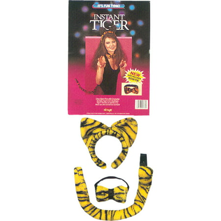 Morris Costumes Instant Tiger Kit Adult Halloween Accessory, Style, FW9134