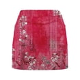 thumbnail image 3 of Ruyang Disposable Table Skirts Women's Pocket Pants Solid Mid Waist Culottes Short Skirts Skinny Pants, 3 of 8