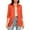 Womens Orange Ruffle Cardigan Sweater _ A, variant on Get it today Women's Summer Ruffle Open Front 3/4 Sleeve Lightweight Drape Cardigan Sweater with Pockets Orange 10