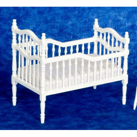 Dollhouse Victorian Crib, White/Cb - Walmart.com