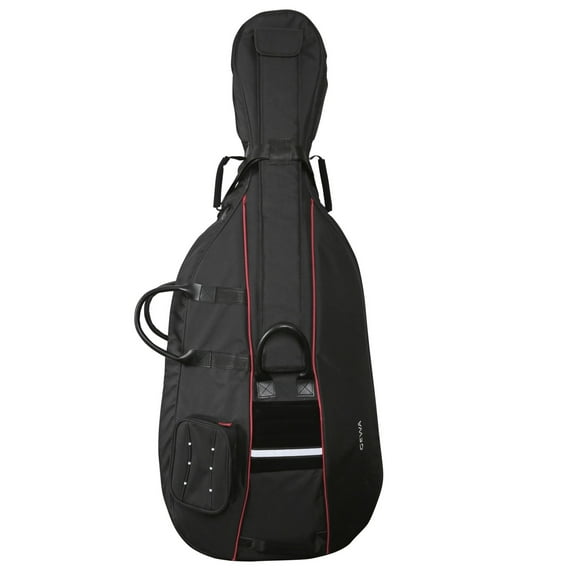 GEWA Cello Gig-Bag, Prestige, 25mm Padding, 4/4, Black