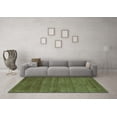 thumbnail image 3 of Ahgly Company Machine Washable Indoor Rectangle Abstract Turquoise Blue Contemporary Area Rugs, 2' x 4', 3 of 4