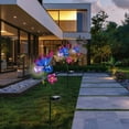 thumbnail image 3 of Outdoor Solar Lihgt Decoration,ButterflySolar Stake,Lovely Butterfly,Cracked Glass Ball,Pathway Lights,For Garden Patio Lawn,Outdoor Decor, 3 of 7