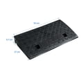 thumbnail image 5 of Threshold Ramp Portable Step Mat Ramp Mat Lightweight Curb Ramps Heavy Duty Ramp Mat for Vehicles (Black), 5 of 7