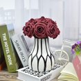 thumbnail image 5 of 50 rosas artificiales YONGSHENG espuma decoración DIY para bodas fiestas hogar Altura 23 cm, 5 of 5