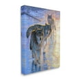 thumbnail image 3 of Stupell Industries Sunlit Wolf Trio Painting Animals & Insects Painting Gallery Wrapped Canvas Print Wall Art, 3 of 5