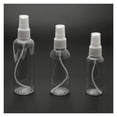 thumbnail image 2 of WANGQI Fine Mist Clear Spray Bottles with white Pump Spray for Essential Oils Travel Perfume Refillable Bott, 2 of 6