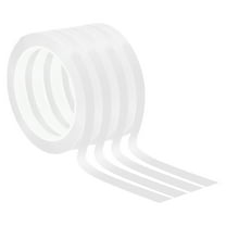 Uxcell 3/8" Whiteboard Tape Thin Dry Erase Tape, White, 4 Pack