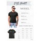 thumbnail image 1 of ABPHQTO Camiseta Hombre Manga Corta Estampado Vintage 61 Gris Hombre, 1 of 5