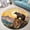 Bear1, variant on Round Area Rug, Gingerbread Man Non-Slip Floor Mat, Soft Washable Carpet for Living Room Bedroom Decor 24 Inch