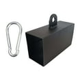 thumbnail image 1 of Colaxi Pinch Block Finger Grip Strength Training Tool Exercise Iron Portable Hand Grip Hang Weight Plate for Rock Climbing Back Rows Square 6 cmx8 cm, 1 of 8