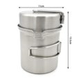 thumbnail image 2 of Camping Stove Combo Wood Burning Stove And Cooking Pot Set, 2 of 2