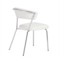 thumbnail image 3 of Eurostyle Draco  Dining Chair in White, 3 of 4