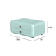thumbnail image 3 of Caja de almacenamiento de escritorio con cajón - Organizador de plástico blanco o verde para oficina, baño, tocador y hogar, 10x7x4,5 pulgadas, 3 of 5
