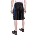 thumbnail image 2 of North 15 Men's Mesh Basketball Shorts with Side Pockets-3298T-Black-Royal-L, 2 of 2