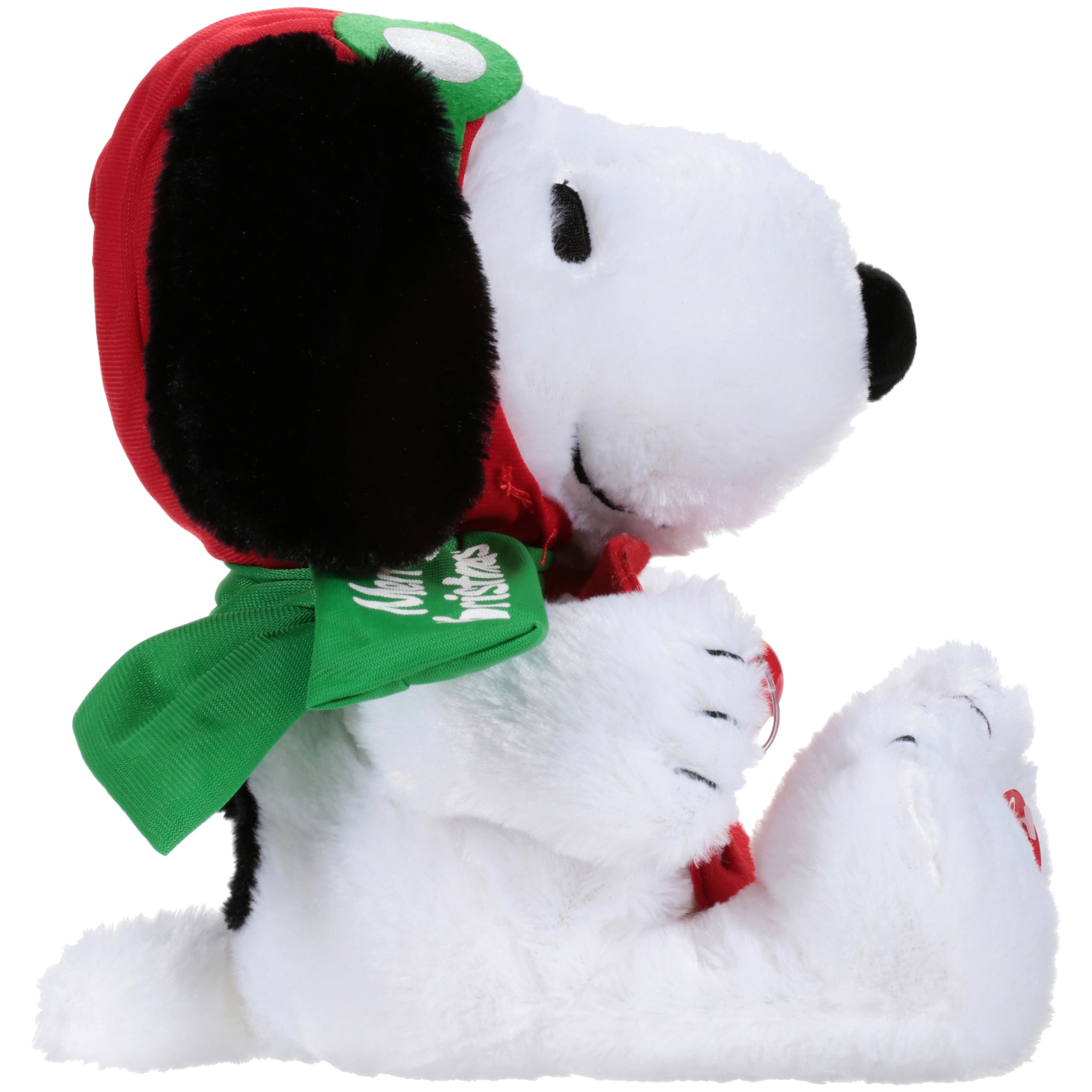 Holiday Time Singing Animated Flying Ace Snoopy Plush