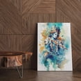 thumbnail image 3 of Rivaaz Craft Radha Krishna Wall Painting for Wall Decoration Canvas Wall Painting for Home Decor, Living Room, Bedroom, Office Hotel (22x34 inch CH-KR11), 3 of 4