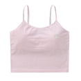 thumbnail image 5 of LYMAYTER Girls Stretchy Comfort Training Bra Breathable Soft Support Casual Everyday Cami Bralette, 5 of 8