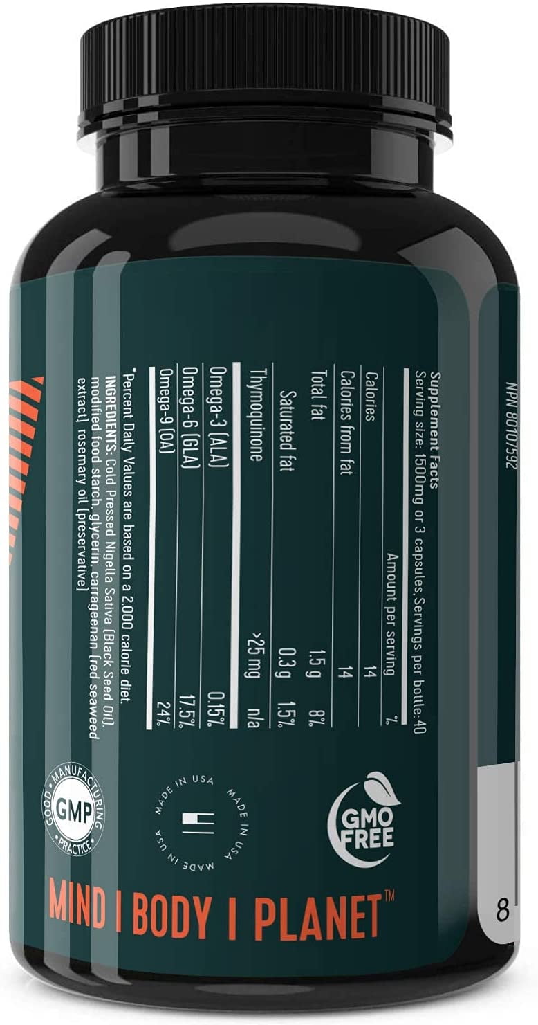 Buy Freshfield Black Seed Oil Up to 3X The Thymoquinone, Premium