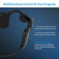 thumbnail image 4 of iMountek Bone Conduction Headphones Open-Ear with Mic MMC Card Support for Workout, Running, Gym, Hiking, Cycling, 4 of 6