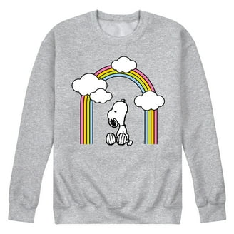 Peanuts - Holiday Snoopy Just Chillin - Men's Crew Neck Fleece