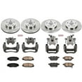 thumbnail image 2 of PowerStop Front and Rear Stock Replacement Brake Pad and Rotor Kit with Calipers Fits: SCION TOYOTA Select Models KCOE7631, 2 of 5