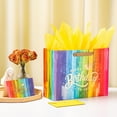 thumbnail image 4 of MIXMECY 13" 16.5" Large and Extra Large Gift bags for Birthday Party with Tissue Paper, Card，Surprise envelope, 4 of 5