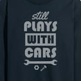 thumbnail image 3 of Instant Message - Plays With Cars Still - Men's Long Sleeve T-Shirt, 3 of 6
