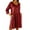 Red, variant on Women's Fashion Dress Outings Flowy Maxi Dress Elegant New Women's Skirts