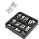 thumbnail image 2 of Juego de pies de maquina de coser Spptty 11 piezas bordado de costura, 2 of 7