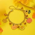 thumbnail image 2 of Tainini Thanksgiving Bracelets Beaded, Stretch Fall Bracelets Pumpkin Turkey Maple Leaf Bracelets Autumn Holiday Festive Jewelry for Women, 2 of 6