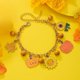 thumbnail image 1 of Uuiauoio Thanksgiving Themed Alloy Bracelet ,Festive Hand Decoration for Seasonal Celebrations, Thanksgiving Hand Decoration Gift Festive Atmosphered,Adjustable Design for Women and Teens, 1 of 6