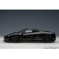 thumbnail image 3 of McLaren P1 Fire Black with Red and Black Interior 1/18 Model Car by Autoart, 3 of 11