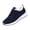 Navy, variant on Winter Running Shoes, Fleece Lined Winter Athletic Sneakers Casual Outdoor Walking, Warm Plush Lining Running Shoes Holiday Travel Wearing, Slip Resistant Cushion Sporty Footwear, Navy 8.5