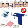 thumbnail image 1 of Alloy Ear Piercing Tool Kit Manual Punch Ear Stud Set, 1 of 7