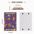 thumbnail image 3 of Bath Accessories Sets Single Print Decorative Tray With Handle For Home Bathroom Bedroom Pizza Pasta, 3 of 7