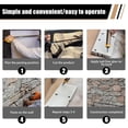 thumbnail image 4 of Stone Effect Wall Panels 3D Faux Stone Wall Covering Panels for Interior and Exterior Decor PU Stone Veneer Siding Panels Cement Texture Thicker Accent 47.2 × 22.5 inch, 4 of 9