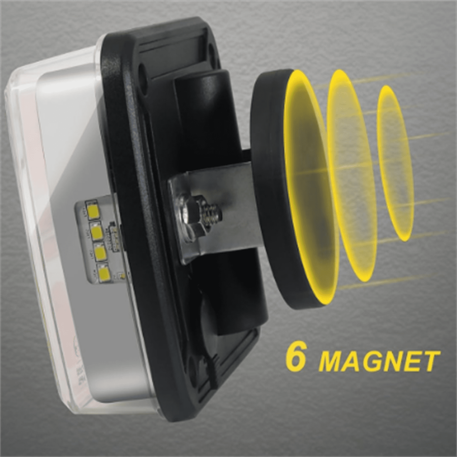 Wireless Trailer Lights, Magnetic LED Trailer Light Rechargeable, Portable Tow Lights Kit for Trucks, Wrenker, Boat, RV, Caravan, DOT Compliant