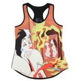 thumbnail image 1 of Disney 101 Dalmatians Cruella Junior's Racerback Tank Top Shirt Small, 1 of 1
