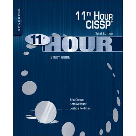 Eleventh Hour Cissp(r) : Study Guide (Best Cissp Study Material)