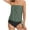 Army Green 01, variant on Tankini Swimsuit Women 2 Piece Strapless Bandeau Modest Swimwear Loose Bathing Suits Swim Tube Top with Bottom (XXL, White 01)
