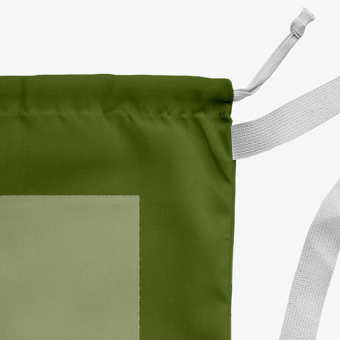 Simply Daisy Noel 28 x 36 in Fern Green Laundry Bag