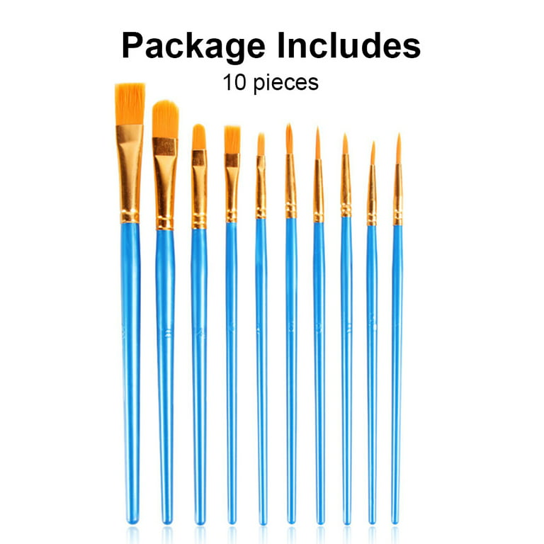 20 Pcs Paint Brushes, Paint Brush Set, Paint Brushes for Acrylic Painting,  Watercolor Brushes, Acrylic Paint Brushes for Acrylic Oil Watercolor